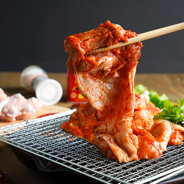 춘천몰,순우리 숯불 양념 춘천 맛집 닭갈비 1kg 택배 3인분 캠핑 요리 음식
