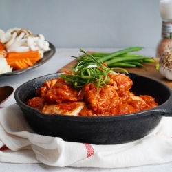 순우리닭갈비,순우리푸드 춘천 양념 닭갈비 1kg X 2 개 (일반-1,간장-1) 6인분