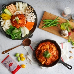 순우리닭갈비,(강원S) 순우리 춘천 맛집 양념 닭갈비 한가족 밀키트 선물 세트