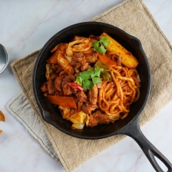 순우리닭갈비,(강원S) 순우리푸드 양념오리 불고기 오리주물럭 1 kg 3 인분